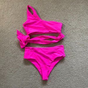 Pink Bathing Suit Set